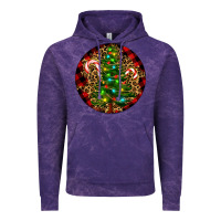 Cloud Purple Christmas Tree Vintage Hoodie - RanaPortraitStore