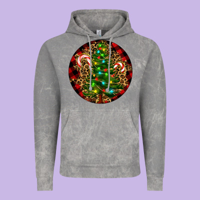 Vintage Hoodie Christmas Tree