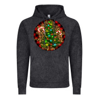 Vintage Black Christmas Tree Vintage Hoodie - RanaPortraitStore