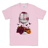 Bubblegum Pink halloween roses wine Classic Tee - FaDigitalArtStudio