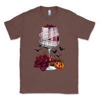 Chestnut halloween roses wine Classic Tee - FaDigitalArtStudio