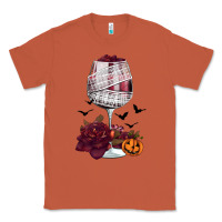 Copper halloween roses wine Classic Tee - FaDigitalArtStudio