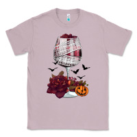 Lilac halloween roses wine Classic Tee - FaDigitalArtStudio