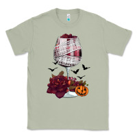 Matcha halloween roses wine Classic Tee - FaDigitalArtStudio