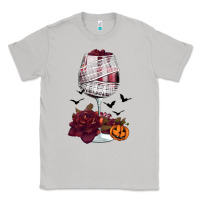 Moon Dust halloween roses wine Classic Tee - FaDigitalArtStudio