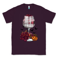 Plum halloween roses wine Classic Tee - FaDigitalArtStudio