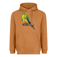 Meerkat Neophema Parrot Heavyweight Hoodie - LillyAllenDesigns