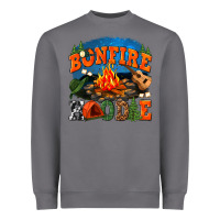 Storm bonfire hoodie Heavyweight Sweatshirt - texasbilliewilder