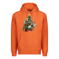 Carrot Festive af Christmas middle finger Premium Hoodie - NancyCooperArtShop