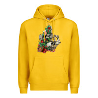 Lemon Festive af Christmas middle finger Premium Hoodie - NancyCooperArtShop
