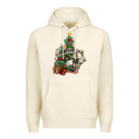 Tofu Festive af Christmas middle finger Premium Hoodie - NancyCooperArtShop