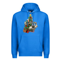 True Royal Festive af Christmas middle finger Premium Hoodie - NancyCooperArtShop
