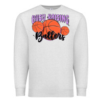 Oatmeal Heather busy raising ballers Premium Sweatshirt - MaliasSmallBusiness