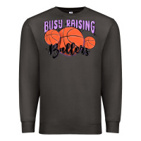 Smoke busy raising ballers Premium Sweatshirt - MaliasSmallBusiness