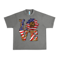 Tornado patriotic sunflower love Urban Heavy Tee - BarkalooDesign
