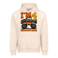 Sandshell i'm four this is how i roll monster truck birthday Urban Hoodie - Jasminsmagicworld
