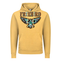Vintage Mustard thunderbird freebird Vintage Hoodie - texasbilliewilder