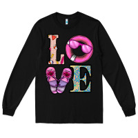 Black love summer Long Sleeve Tee - CowhideDigitalArt