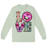 Matcha love summer Long Sleeve Tee - CowhideDigitalArt