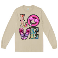 Mushroom love summer Long Sleeve Tee - CowhideDigitalArt