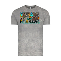 Cloud Rock yeehaws and hellnaws Vintage Tee - Zillion Design Studio