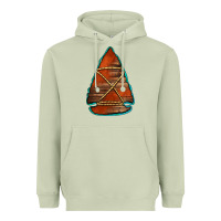 Matcha wooden arrowhead Heavyweight Hoodie - Jasminsmagicworld