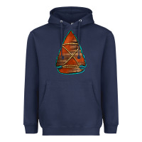 Navy wooden arrowhead Heavyweight Hoodie - Jasminsmagicworld
