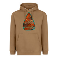 Toasted Coconut wooden arrowhead Heavyweight Hoodie - Jasminsmagicworld