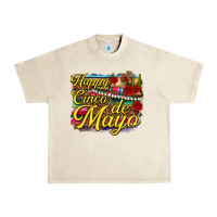 Sandshell Happy Cinco de Mayo Urban Heavy Tee - texasbilliewilder