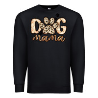Black dog mama Premium Sweatshirt - MaliasSmallBusiness