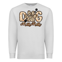 Dove Grey dog mama Premium Sweatshirt - MaliasSmallBusiness