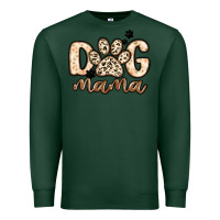 Sports Green dog mama Premium Sweatshirt - MaliasSmallBusiness