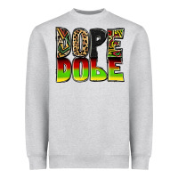 Heather Grey dope Heavyweight Sweatshirt - Zillion Design Studio