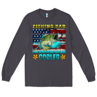 Smoke fishing dad like a regular dad but cooler Long Sleeve Tee - HRA Design Shop