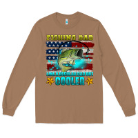 Fishing Dad Like A Regular Dad But Cooler Long Sleeve Tee | Teevron