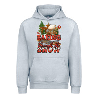 Heather Grey baking through the snow Urban Hoodie - Jasminsmagicworld