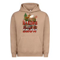 Pigment Burro baking through the snow Urban Hoodie - Jasminsmagicworld