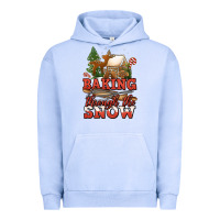 Pigment Grape Ice baking through the snow Urban Hoodie - Jasminsmagicworld