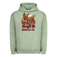 Pigment Oil Green baking through the snow Urban Hoodie - Jasminsmagicworld