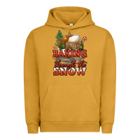 Pigment Peanut Butter baking through the snow Urban Hoodie - Jasminsmagicworld