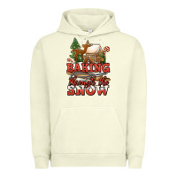 Pigment Pistachio baking through the snow Urban Hoodie - Jasminsmagicworld
