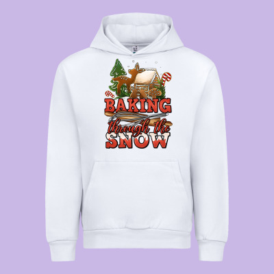Baking Through The Snow Urban Hoodie Designed By Jasminsmagicworld