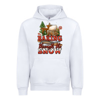 White baking through the snow Urban Hoodie - Jasminsmagicworld