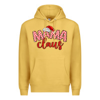 Antique Gold Mama Claus Premium Hoodie - MaliasSmallBusiness