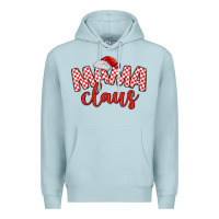 Blue Mist Mama Claus Premium Hoodie - MaliasSmallBusiness