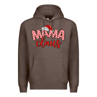 Coffee Mama Claus Premium Hoodie - MaliasSmallBusiness