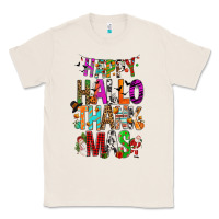 Natural happy hallothankmas Classic Tee - FaDigitalArtStudio