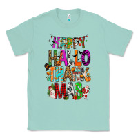 Seafoam happy hallothankmas Classic Tee - FaDigitalArtStudio