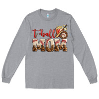 Heather Grey t ball mom Long Sleeve Tee - AdoDesignShop