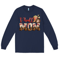 Navy t ball mom Long Sleeve Tee - AdoDesignShop